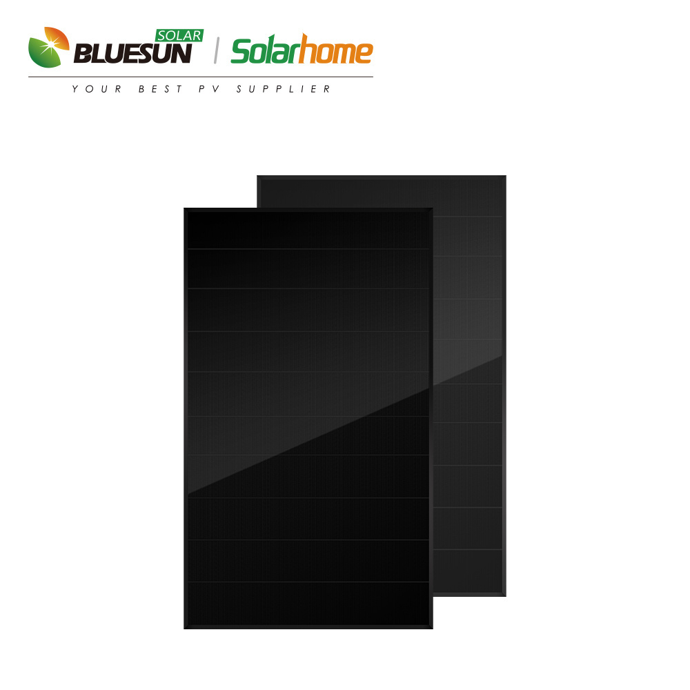 Full Black Solar Panel Rotterdam EU Warehouse 410W 415W 425W 440W 480W Shingled Mono Solar Panels 400 Watt Germany