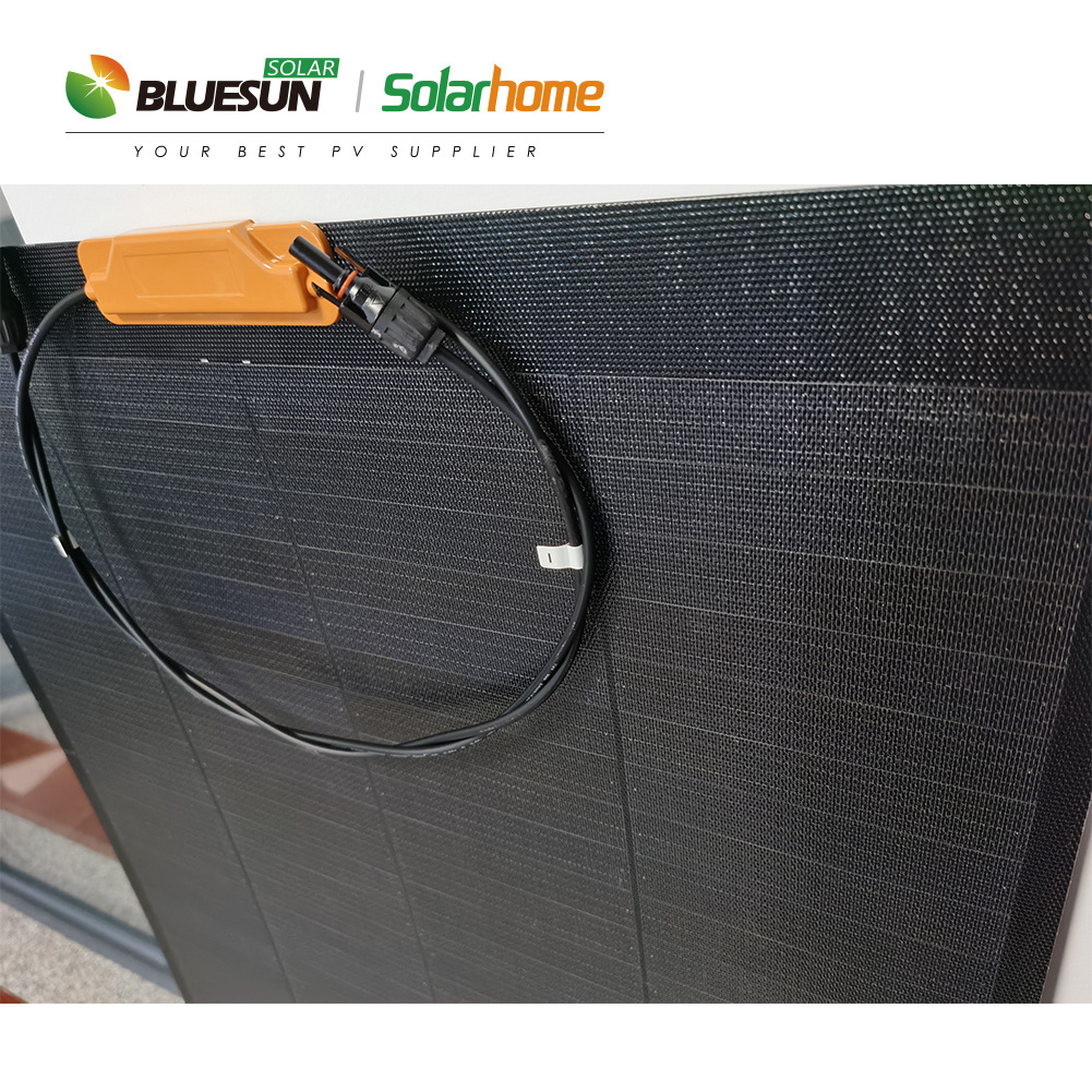 Bluesun sunman flexible solar panel black etfe flexible solar panel 100w 160w 200w 300w