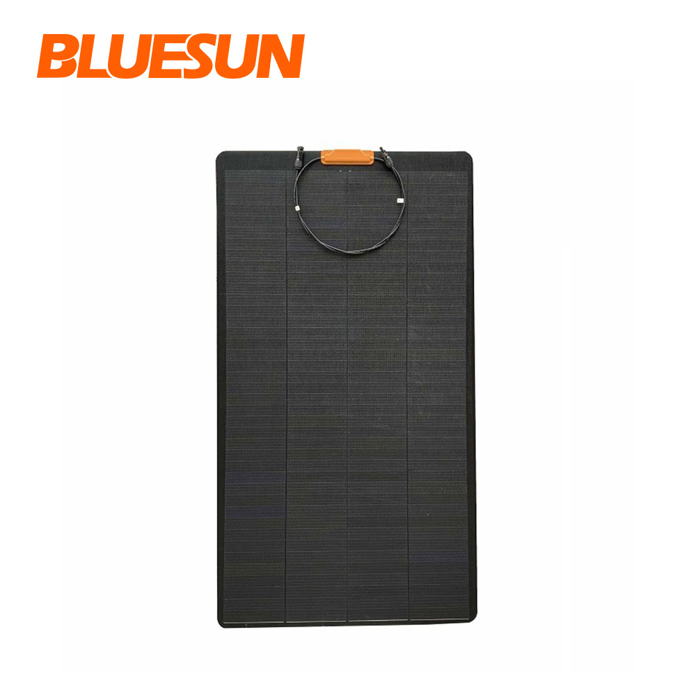 Bluesun sunman flexible solar panel black etfe flexible solar panel 100w 160w 200w 300w