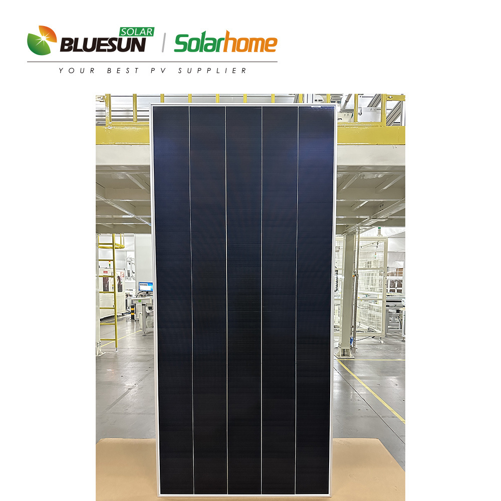 Bluesun pv  photovoltaic 500watt 600W 700w 600 watt shingled mono solar panel for solar home system