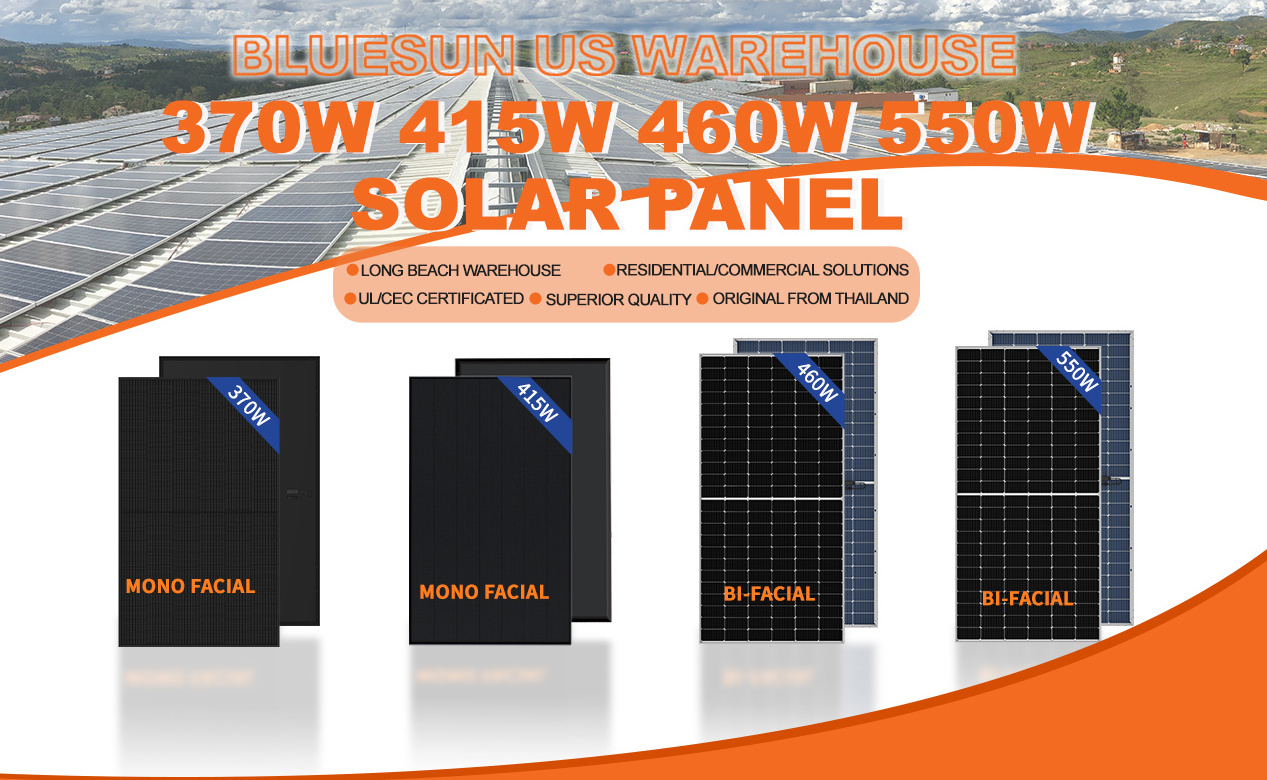 Bluesun mono 370 watt 325 watt 335 watt 370 watt solar panel home use solar panel