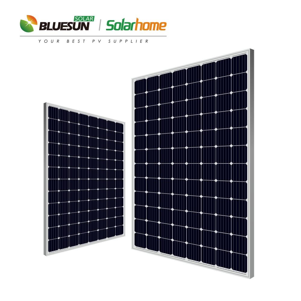 Single solar panel 500w 450watt 480wp bluesun 48v 500 watt 500watt monocrystalline solar panel price in India