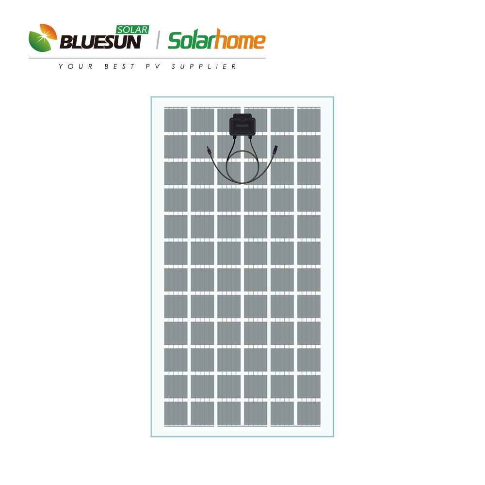 Bluesun dual glass solar panels poly350w price high quality solar panels price in the philippines