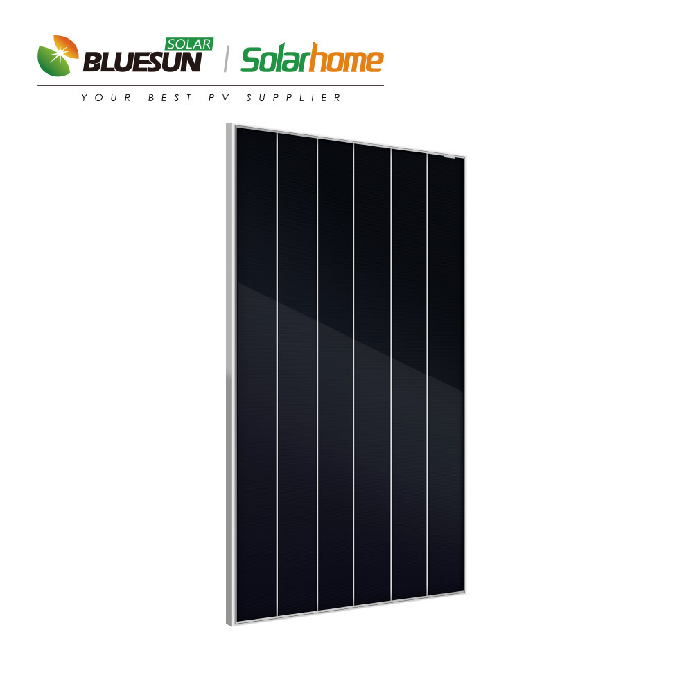 Bluesun HJT Manufacture Bifacial Shingled Solar Power Panel 700W 690W 680W 670Watt Mono Home Use 1000W Solar Panel Complete Kit