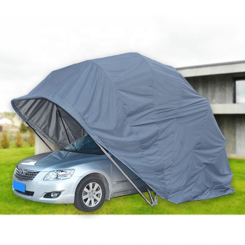 Portable folding car shelter mobile garage retractable carport tent Metal carports wholesale car cover tent foldable car garage