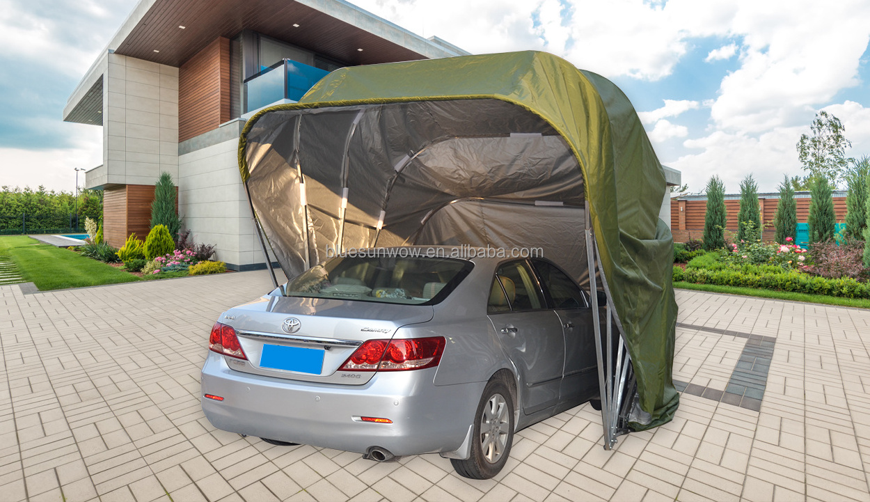 Portable garage cover best sale