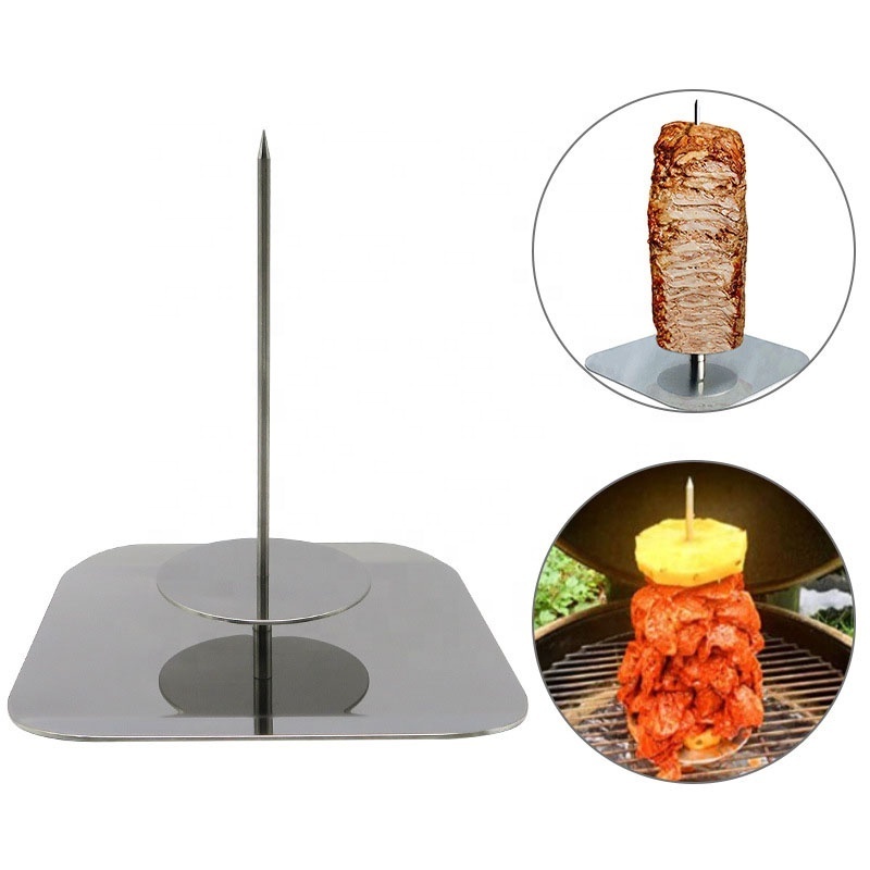 Removable Grilling Rack Meat Spit Skewer/bbq Skewer Hack Stand/vertical Skewer For Barbecue Grill Bbq grill rack Grill rack