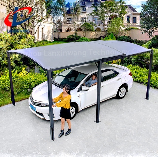 Mobile carport home garage parking outdoor awning push-pull retractable aluminum alloy pavilion courtyard pavilion