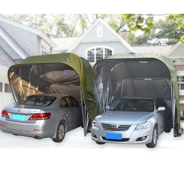 Canopies manual simple folding carport mobile carports for parking portable garage folding car garage car tent