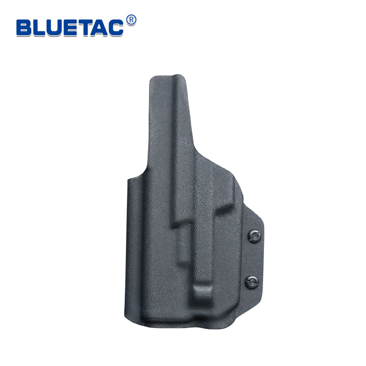 Bluetac Tactical Kydex IWB Gun Holster With Light Bearing 9mm Inside The Waistband Flashlight Gun Holster