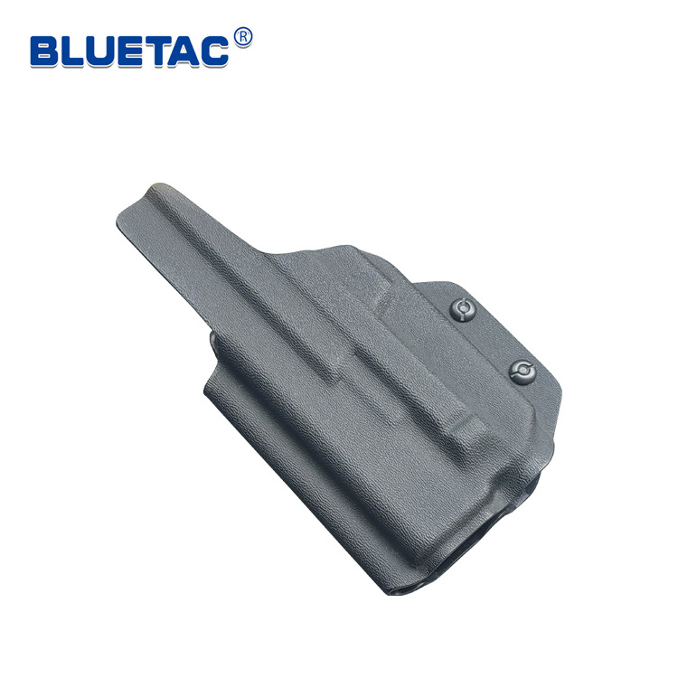 Bluetac Tactical Kydex IWB Gun Holster With Light Bearing 9mm Inside The Waistband Flashlight Gun Holster