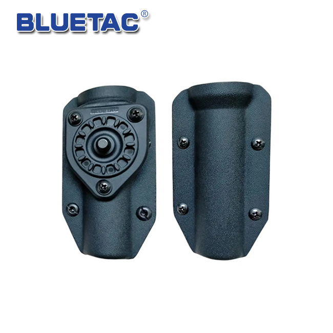 Bluetac Universal Outdoor Kydex Fast Disattach Flashlight Holder with belt clip