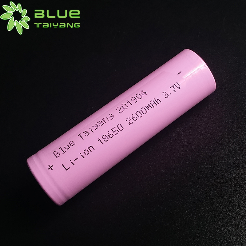 Blue Taiyang 3.7 li ion battery cell bateria litio 18650 li ion battery 3.7v 3000mah battery