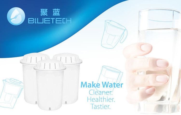 Longer Lasting Purifying Water Filter Pitcher Replacement Cartridge