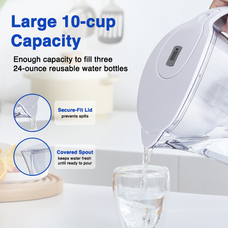 2023 New Water Pitcher Filtration System Household Large 3.5L Water Pitcher Filter Water Filter Jug