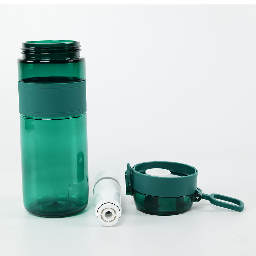 Alkaline Water Filter Bottle for Travel Camping Hiking Backpacking Emergency Survival