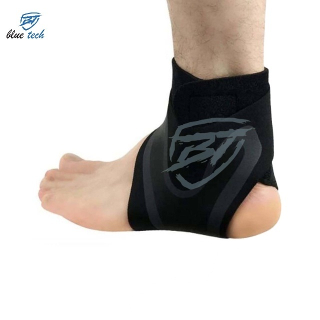 Breathable Comfortable Foot Heat Support Socks Elasticated Ankle Support Brace Adjustable Running Sports Equipment's