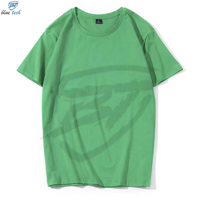 Men's t-shirts round bottom casual custom Printed Pictures Tshirts Printing Logo sports T shirt