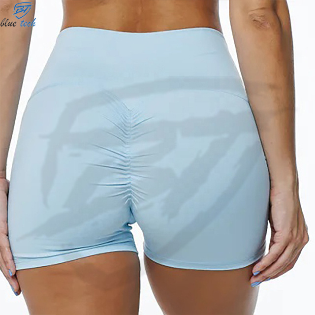 New Fashion High Waist Seamless Butt Lift Fitness Gym Workout Running Summer Sports Activewear Yoga Shorts sexy shorts for girls