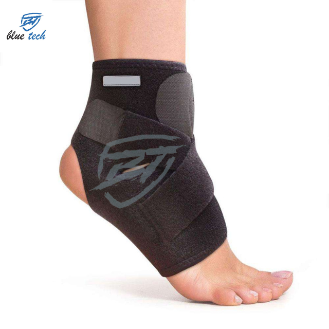 Breathable Comfortable Foot Heat Support Socks Elasticated Ankle Support Brace Adjustable Running Sports Equipment's