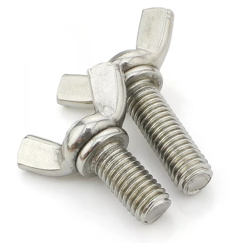 Butterfly Wing Screws Thumb Screws M3 ~ M12 Wing Bolts 304 Stainless Steel 304 DIN 316