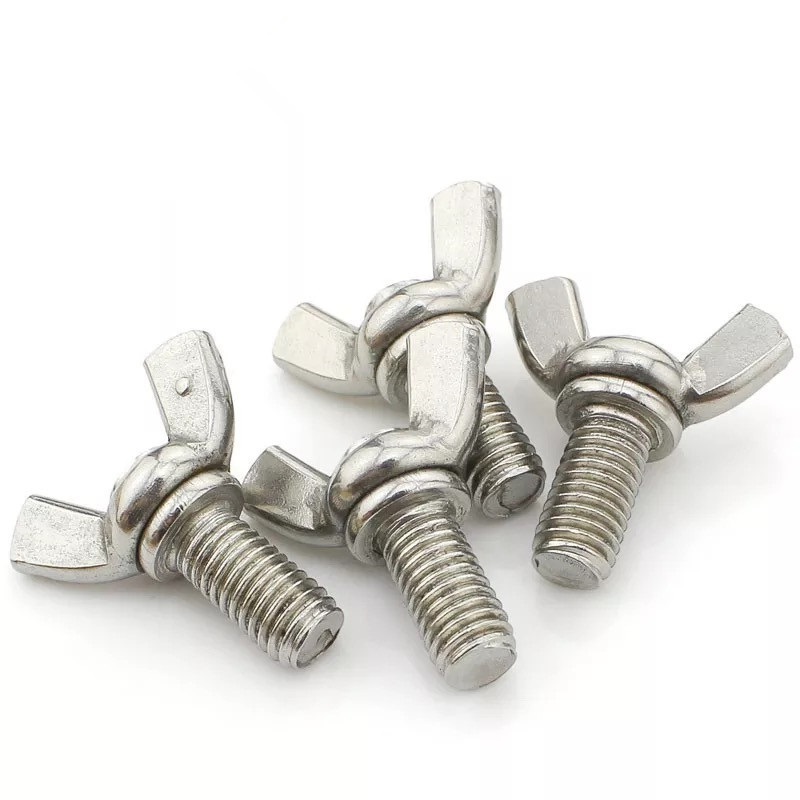 Butterfly Wing Screws Thumb Screws M3 ~ M12 Wing Bolts 304 Stainless Steel 304 DIN 316