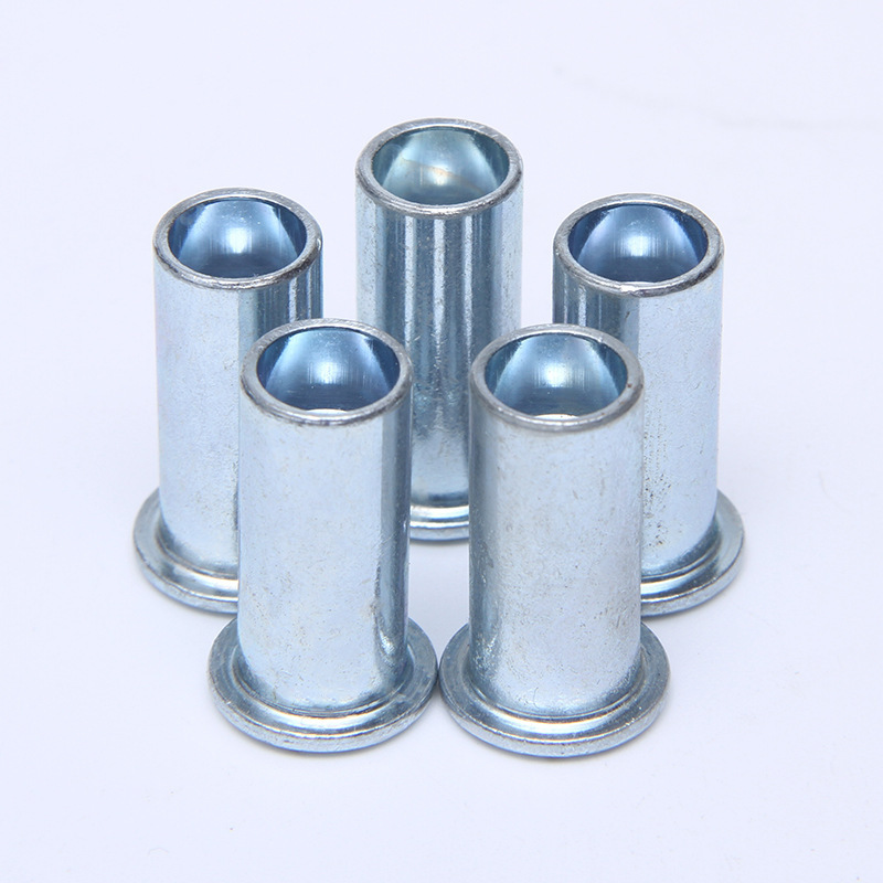 Semi-tubular rivet flat head Type DIN 7338 for brake linings and clutch linings semi tubular riveting for car