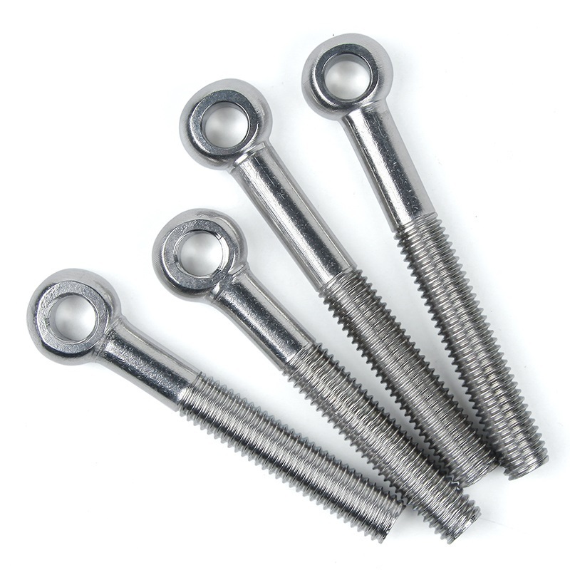 DIN 444 stainless steel swing eye bolts 1/4-20*2 Eyelet screw