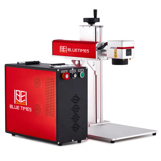 Yongli High-accuracy 30W 60W JPT MOPA  Split  Fiber Laser Marking Machine for Metal Engraving