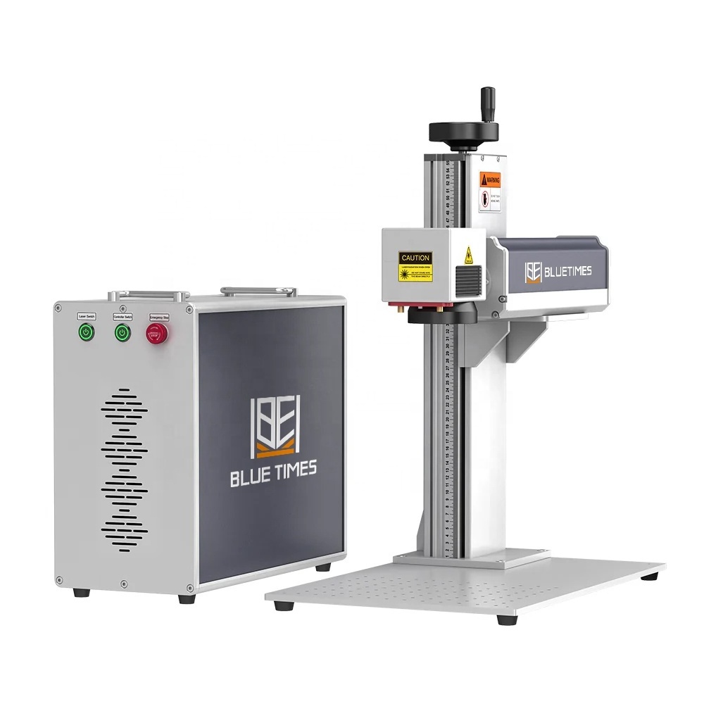 Yongli High-accuracy 30W 60W JPT MOPA  Split  Fiber Laser Marking Machine for Metal Engraving