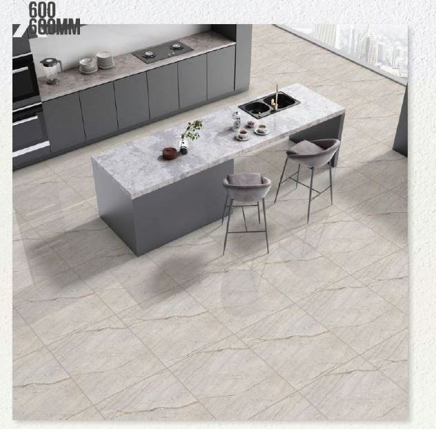 600x600 mm High Quality Polished  Antiskid Durable 9mm thickness floor porcelain tiles India Factory Direct at lower rates