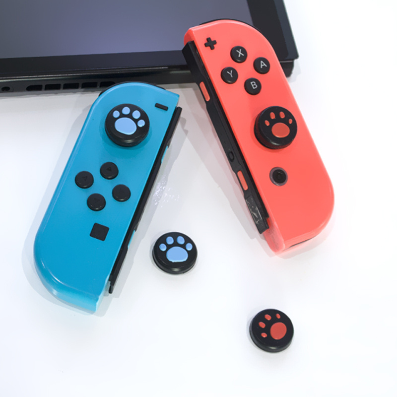 Honcam Silicone thumb grip for Joy-con thumb stick cover caps for nintendo switch grip