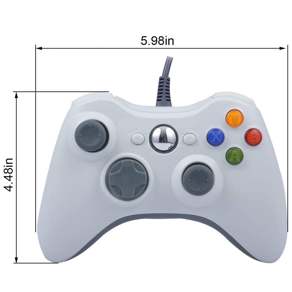 Honcam Volante Game Fonte Disco Duro 360 Wired Controller Joystick For Xbox