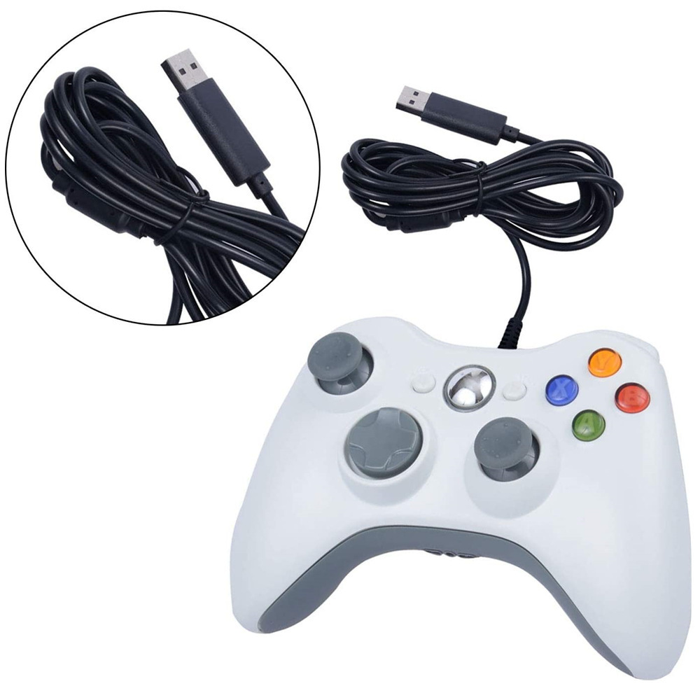 Honcam Volante Game Fonte Disco Duro 360 Wired Controller Joystick For Xbox