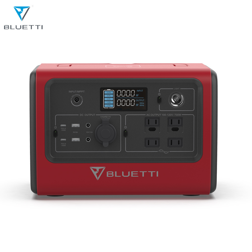 Bluetti EB70 Lithium Battery Bank Portable Power Station CE Lithium Ion Pure Sine Wave MPPT Monocrystalline Solar Panels Ltd.