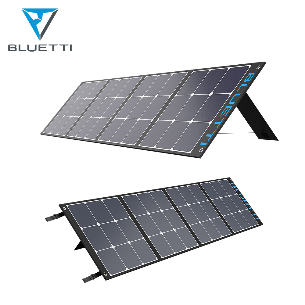 120W 200W Monocrystalline Camping Power Station Solar Charger Flexible Folding Solar Panel Portable