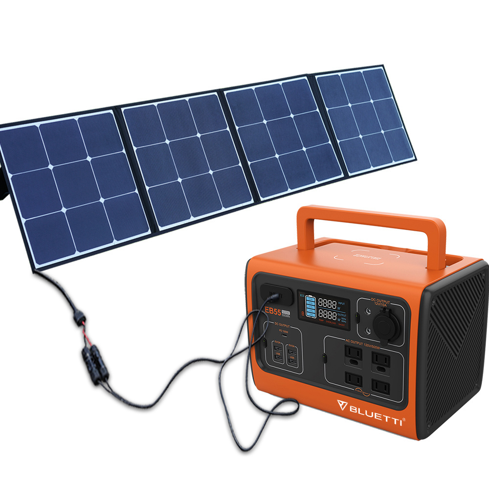 Portable Energy Storage System Battery Power Source Supply Battery Solar Power Pack For Outdoor Camping Emergency Power Supply