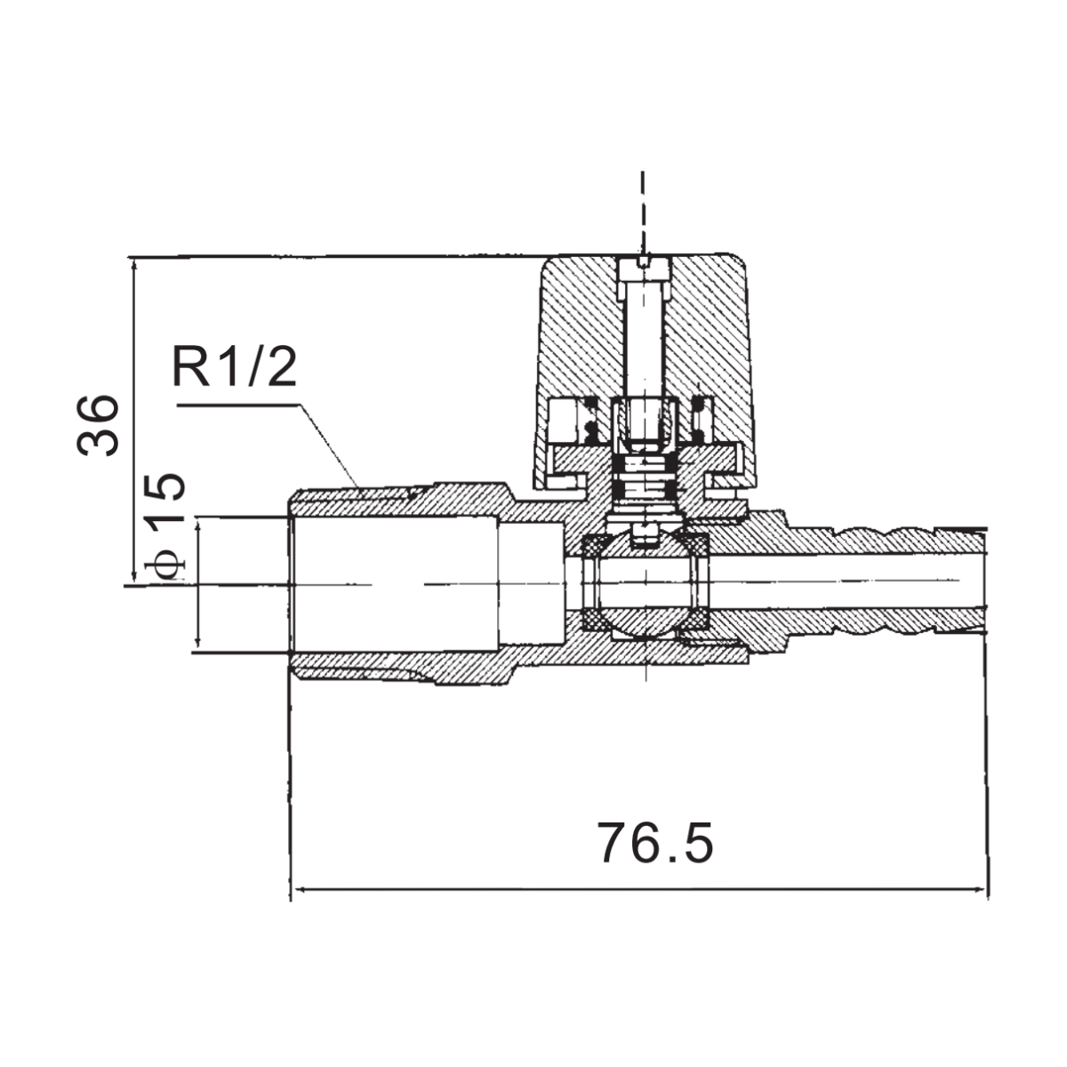 Brass Cross Fitting Pex Pipe Fitting Fire Hydrant Brass Gas Ball Valve With Male Thr