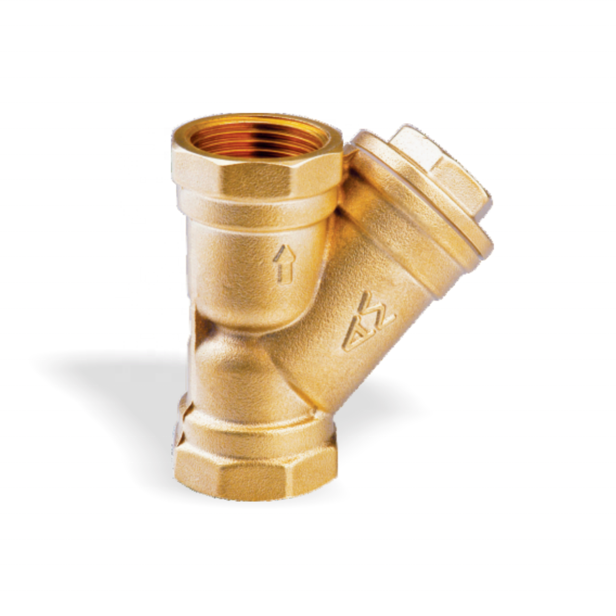 SY11-16T Brass Stop Valve with copper Female thread Brass 1/2 inch-2 inch Casting Body