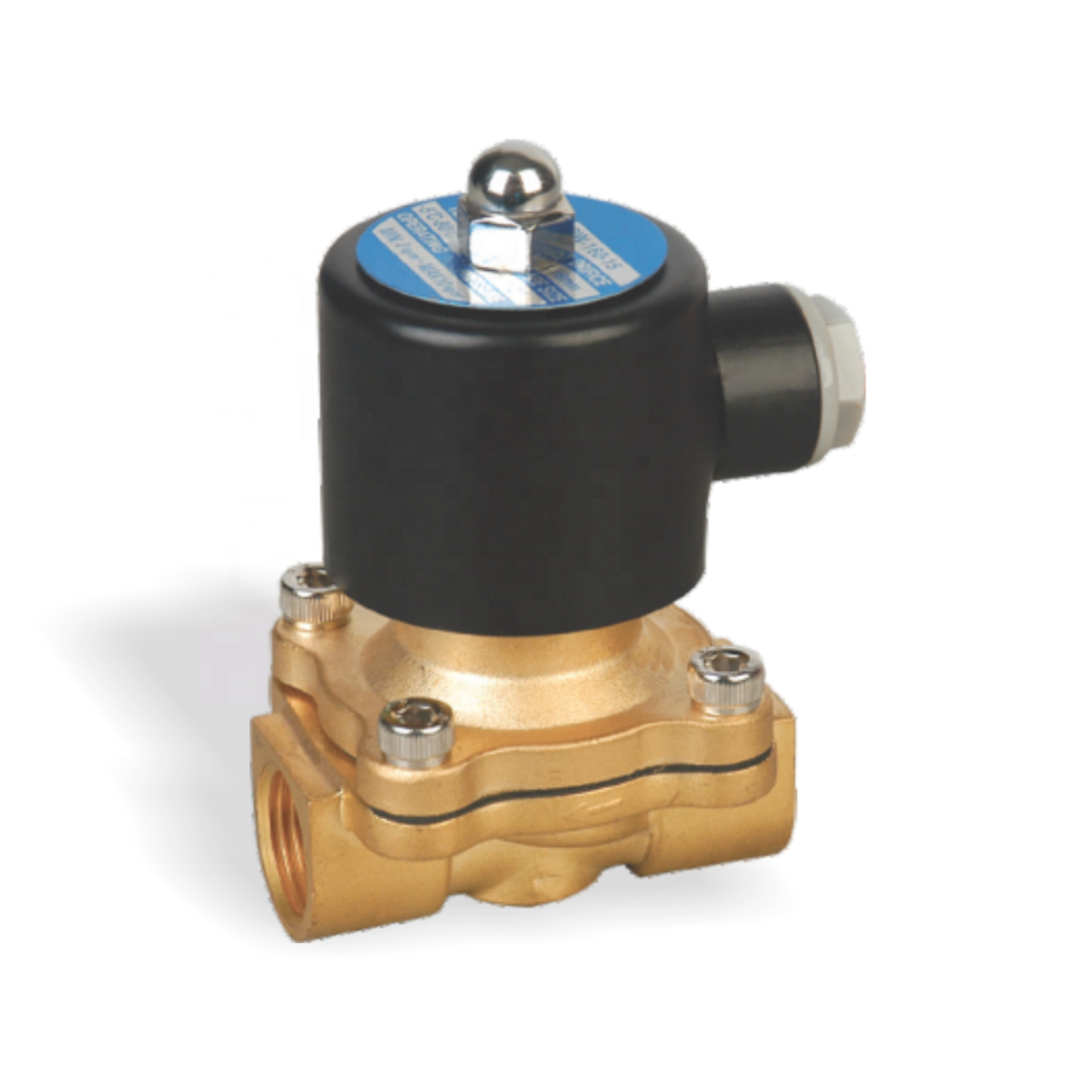 J011X-10T 2W Normally Closed Brass Electric Magnetic Valve DC 12V 24V AC 220V Two Way Air Water Solenoid Valve