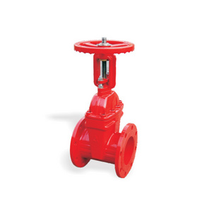 Factory Wholesale Price Automatic Sprinkler System Gate Valve Flanged Fire Gate Valve