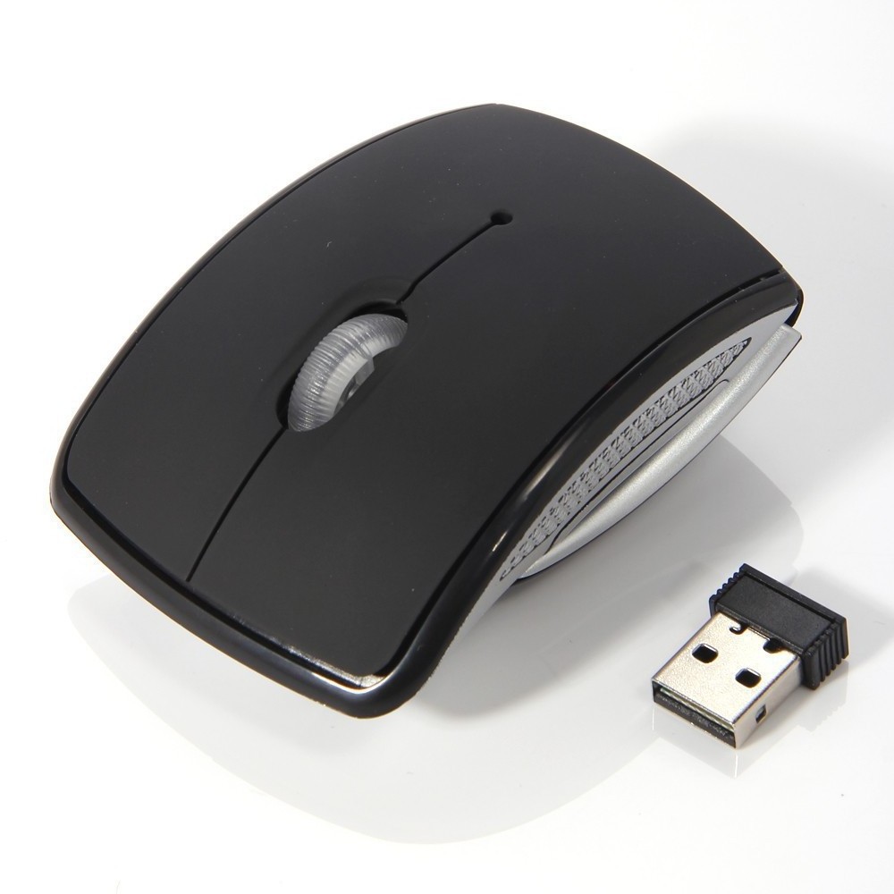 2.4G Wireless ARC Folding Foldable Cordless Mouse