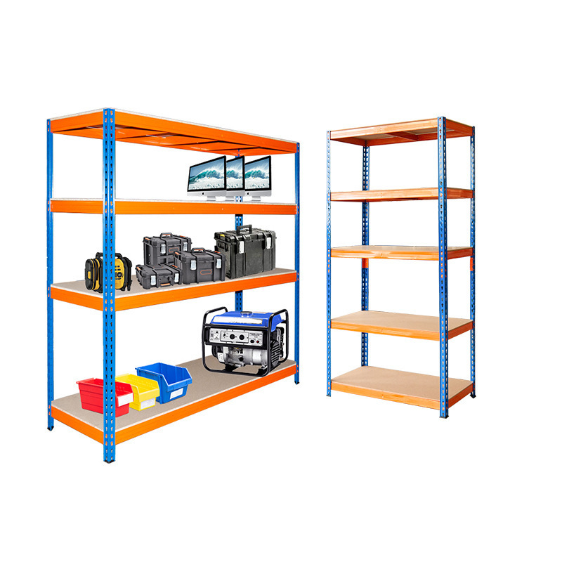 5 Tiers Boltless Storage Racking Garage Shelving Shelves Unit Stacking Racks For Home Office School