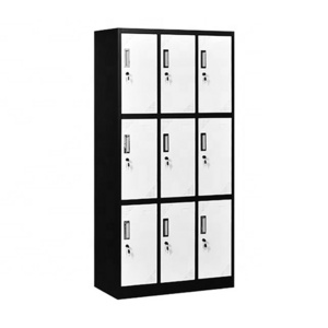 9 Door Staff Room Locker Steel Clothes Locker with 9 Doors Steel Door Loker Lockers Gym armario armadietto gym