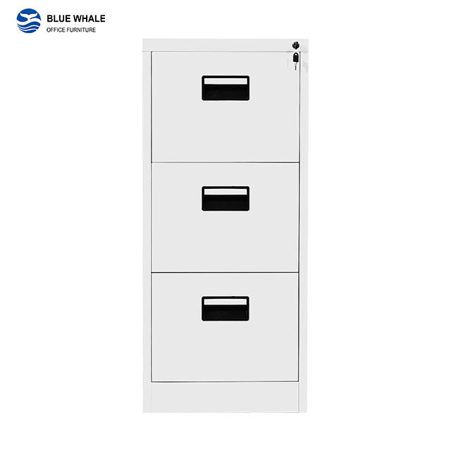 Good Price Steel Filing Cabinet 3 Drawer Office File Cabinet With Lock Draw