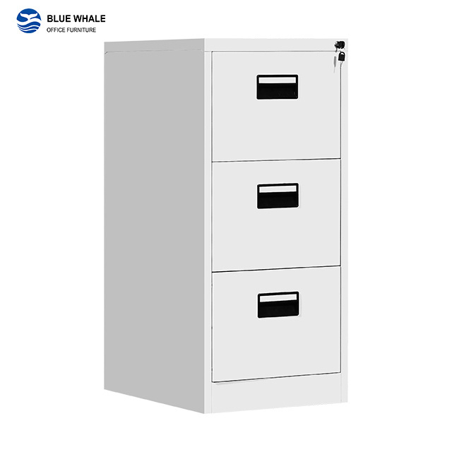 Good Price Steel Filing Cabinet 3 Drawer Office File Cabinet With Lock Draw