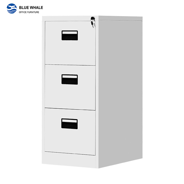 Good Price Steel Filing Cabinet 3 Drawer Office File Cabinet With Lock Draw