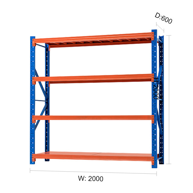 Factory price high quality heavy duty warehouse rack metal rack storage rack shelf