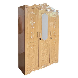 Storage Wardrobe Closet With Double Doors Closet 3 Door Almirah Wardrobe closet