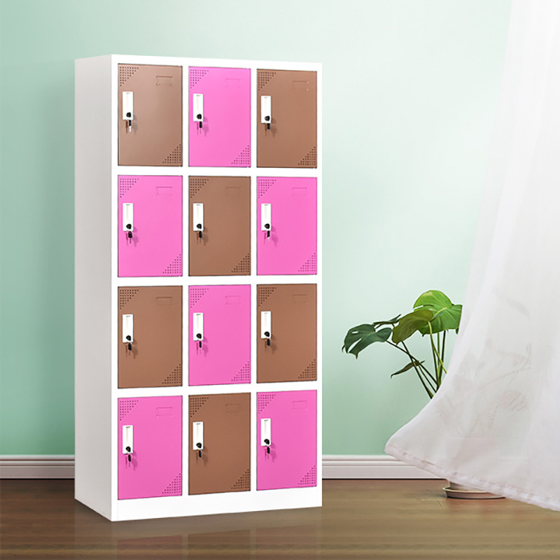 Lockers For Changing Room Pink Casier Feuille Bureau Armarios De Almacenamiento Loker Metal Kabinet